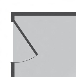 505 sq ft 1 Bedroom, 1 Bath